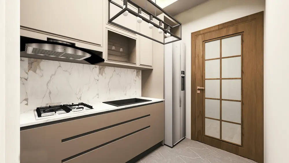 Fitted kitchen